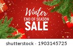 winter end of season sale... | Shutterstock .eps vector #1903145725