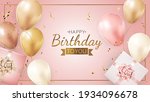happy party birthday background ... | Shutterstock .eps vector #1934096678