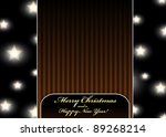 beautiful christmas background... | Shutterstock .eps vector #89268214