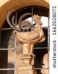 Small photo of Rooster of St. Peter, symbol of the disown of Jesus (XIV century), Basilica of Santo Stefano also called the Seven Churches. Bologna, Emilia-Romagna, Italy, Europe