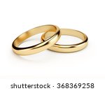 Two Golden Wedding Rings ...