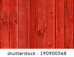 High Resolution Old Red Wooden...