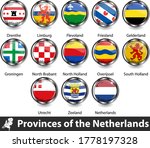 flags of provinces of the... | Shutterstock .eps vector #1778197328