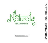 natural leaf icon. natural... | Shutterstock .eps vector #2084062372