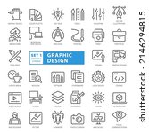 graphic design   outline icon... | Shutterstock .eps vector #2146294815