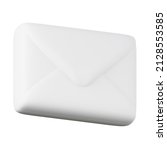 white envelope high quality 3d... | Shutterstock . vector #2128553585