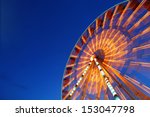 Ferris Wheel And Rollercoaster...