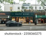 Small photo of LONDON- JULY 3, 2023: Daunt Books on Holland Park Avenue in W11 west London