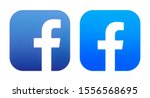 Small photo of Kiev, Ukraine - October 29, 2019: Old and New icons of Facebook App, printed on white paper. Facebook is a well-known social networking service.