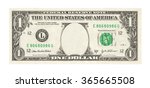 Blank 1 Dollar Banknote...