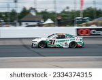 Small photo of July 15, 2023 - Loudon, NH, USA: NASCAR Cup Driver, Justin Haley (31) takes to the track to practice for the Crayon 301 at the New Hampshire Motor Speedway in Loudon NH.