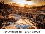 Ancient City Of Beit She'an In...