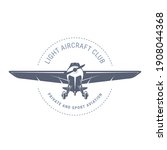 Light Aviation Emblem With...