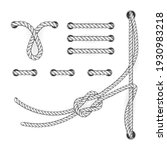 attested document rope stitches ... | Shutterstock .eps vector #1930983218
