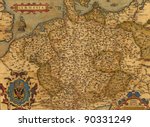 Antique Map Of Germany By...