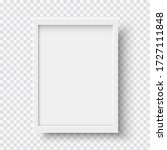 white blank picture frame ... | Shutterstock .eps vector #1727111848