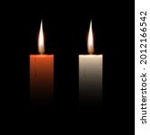 funeral candles  condolence... | Shutterstock .eps vector #2012166542