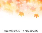 autumn leaves autumn landscape... | Shutterstock .eps vector #470752985