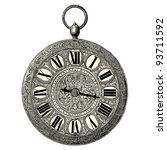 Clock    Vintage Engraved...