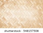 Close Up Woven Bamboo Pattern