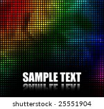 abstract multicolor dots... | Shutterstock .eps vector #25551904