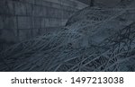 empty dark abstract concrete... | Shutterstock . vector #1497213038