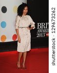 Small photo of Corrinne Bailey Rae arrives for the Brit Awards 2013 at the O2 Arena, Greenwich, London. 20/02/2013 Picture by: Steve Vas