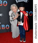 Small photo of LOS ANGELES, CA. March 11, 2019: Helen Mirren & Waylon at the world premiere of "Dumbo" at the El Capitan Theatre. Picture: Paul Smith/Featureflash
