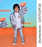 Small photo of LOS ANGELES, CA. March 23, 2019: Ryan ToysReview at Nickelodeon's Kids' Choice Awards 2019 at USC's Galen Center. Picture: Paul Smith/Featureflash