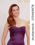 Small photo of Alyson Hannigan at the 65th Primetime Emmy Awards at the Nokia Theatre, LA Live. September 22, 2013 Los Angeles, CA