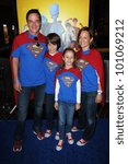 Small photo of Tim DeKay and family at the "Megamind" Los Angeles Premiere, Chinese Theater, Hollywood, CA. 10-30-10