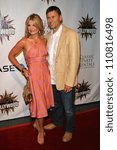 Small photo of Dayna Devon and husband Brent at the 2007 Hot In Hollywood to benefit the AIDS Healthcare Foundation. Henry Fonda Music Box Theater, Hollywood, CA. 08-18-07