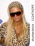 Small photo of Paris Hilton at Samsung and Sprint "The Upstage" Country Club. Private Location, Beverly Hills, CA. 04-15-07