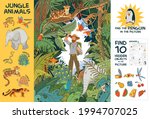 explorer in indian jungle... | Shutterstock .eps vector #1994707025