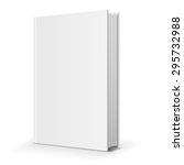blank book cover. vector... | Shutterstock .eps vector #295732988