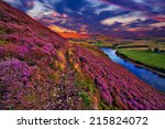 Colorful Landscape Scenery With ...
