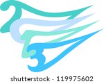 new year 2013 abstract vector... | Shutterstock .eps vector #119975602
