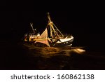 Fishing Boat Run Aground On The ...