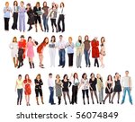isolated group | Shutterstock . vector #56074849