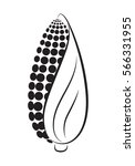 icon corn  vector | Shutterstock .eps vector #566331955