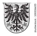 goslar coat of arms  town in... | Shutterstock .eps vector #100336655