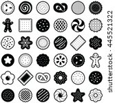 Cookie Icon Collection   Vector ...