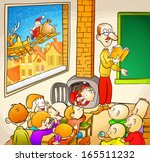 christmas kids | Shutterstock .eps vector #165511232