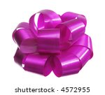 pink bow on a blek background | Shutterstock . vector #4572955