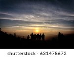 silhouette of photographers on... | Shutterstock . vector #631478672
