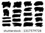 brush strokes. vector... | Shutterstock .eps vector #1317579728