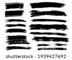 brush strokes bundle. vector... | Shutterstock .eps vector #1939427692