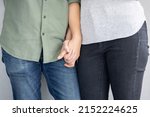 asian couple holding each other ... | Shutterstock . vector #2152224625