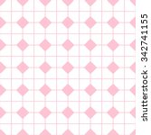 Checkered Tile Pattern Or Pink...