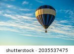 hot air balloons in flight. hot ... | Shutterstock . vector #2035537475